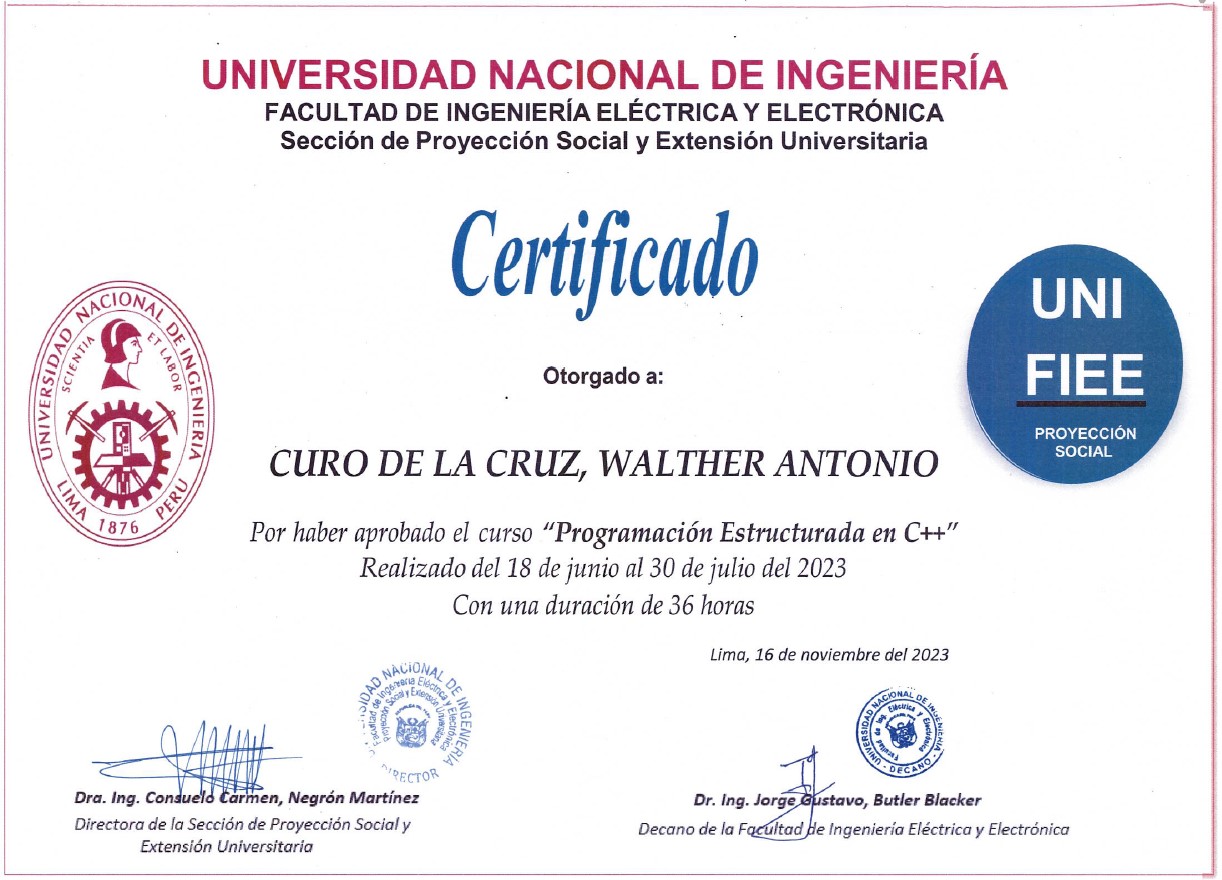 Programación Estructurada en C++